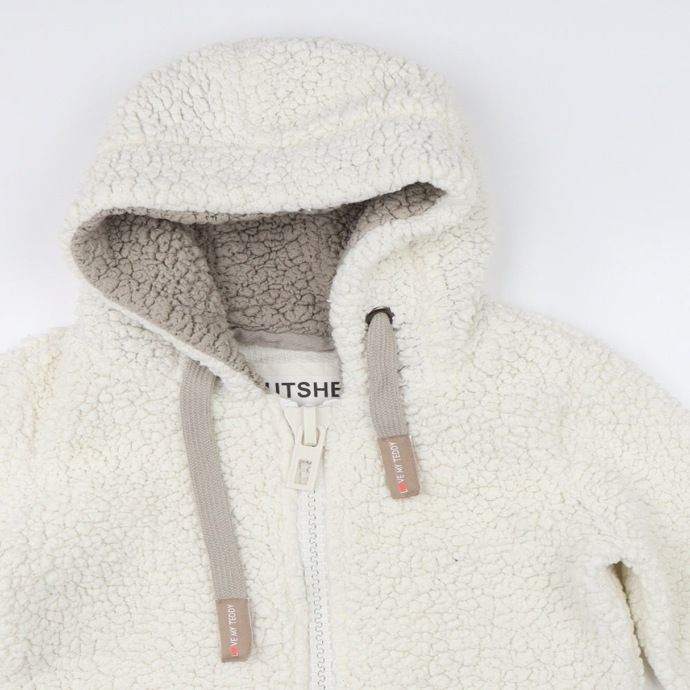 Nutshell Womens Beige   Full Zip Hoodie Size L