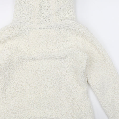 Nutshell Womens Beige   Full Zip Hoodie Size L