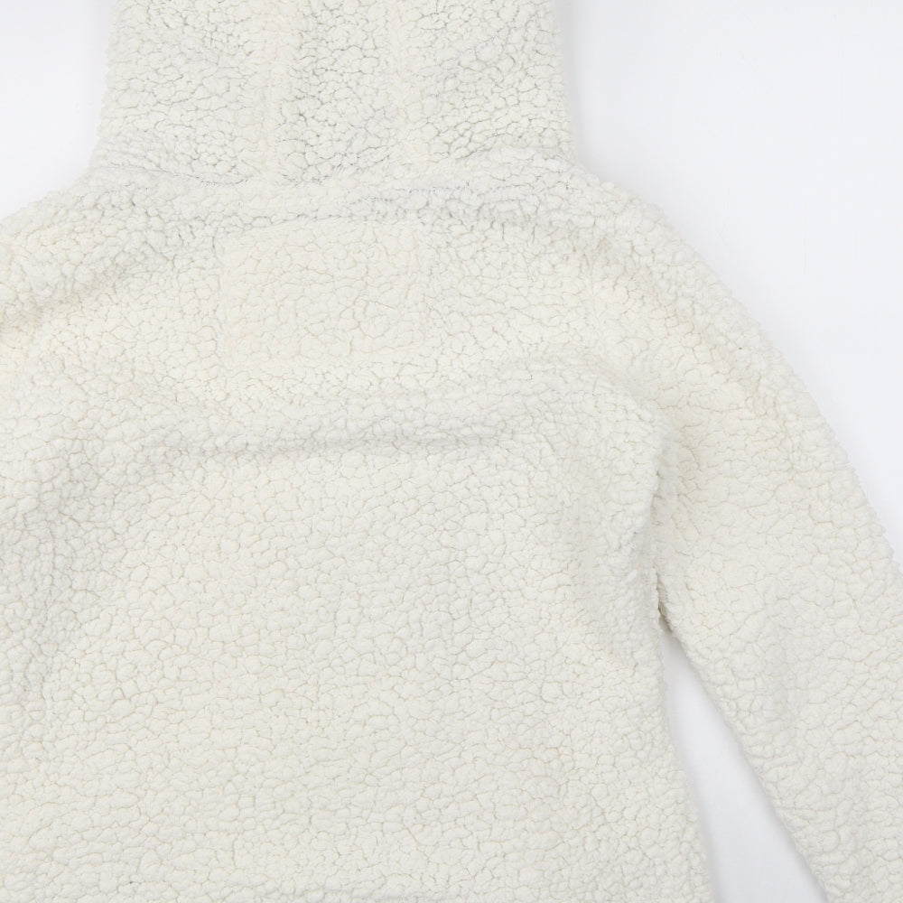 Nutshell Womens Beige   Full Zip Hoodie Size L