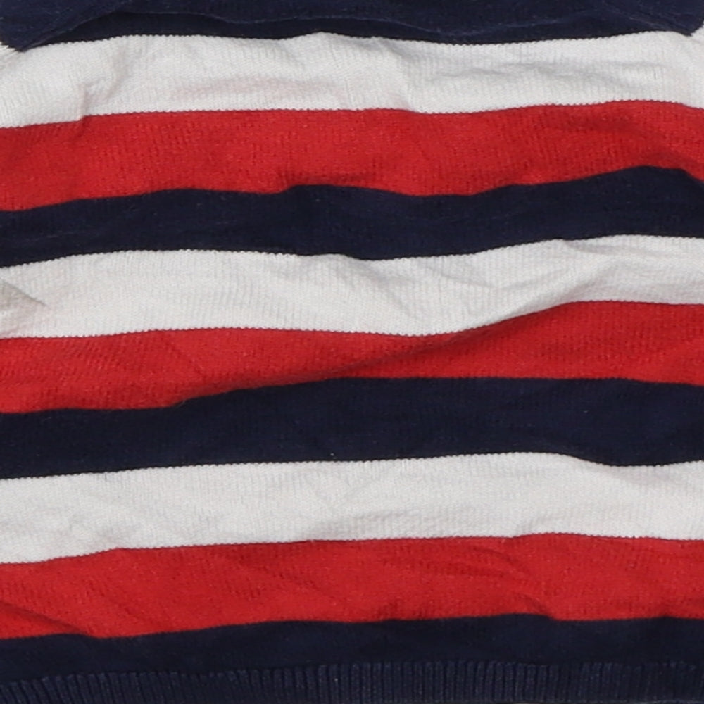 H&M Boys Multicoloured Striped  Pullover Jumper Size 12-18 Months
