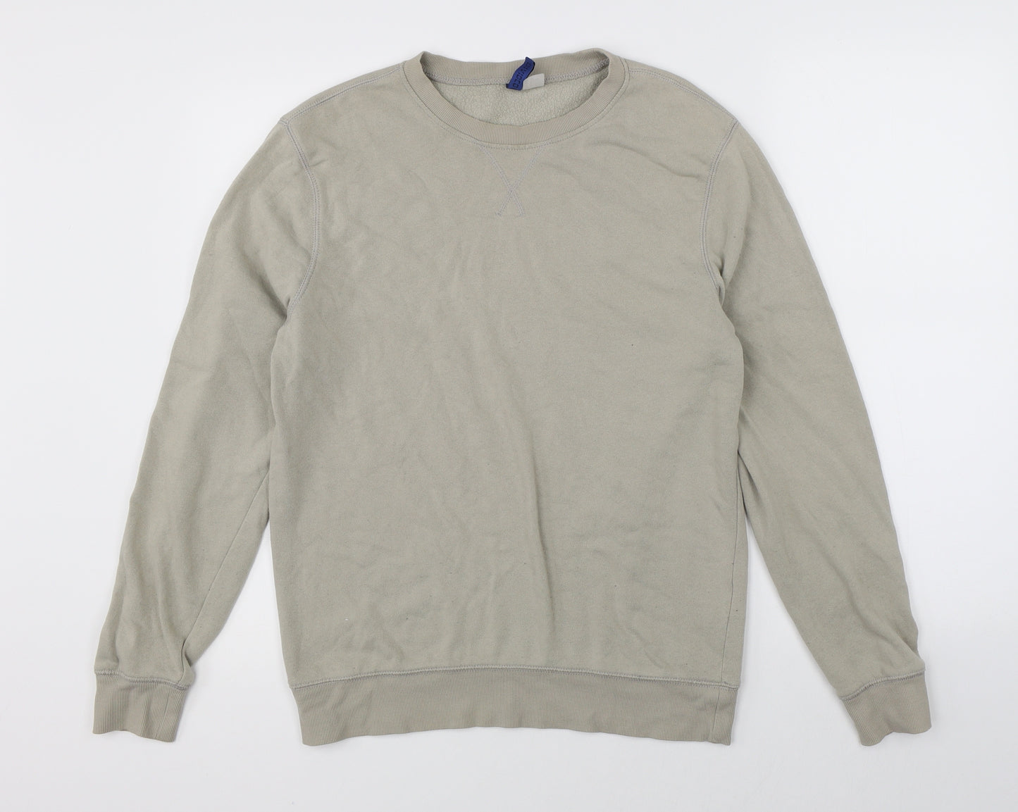 Divided Womens Beige   Pullover Sweatshirt Size S