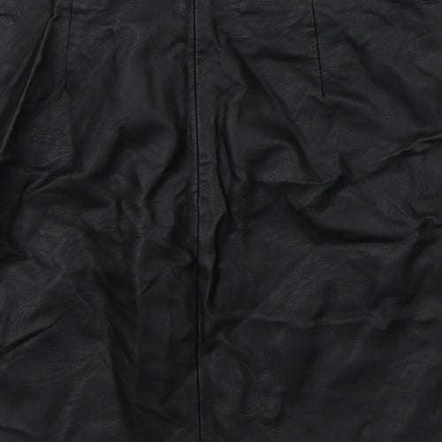 Oasis Womens Black   A-Line Skirt Size 8
