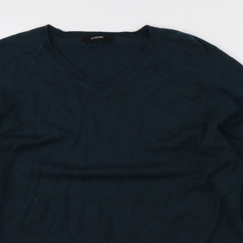 George Mens Green   Pullover Jumper Size M