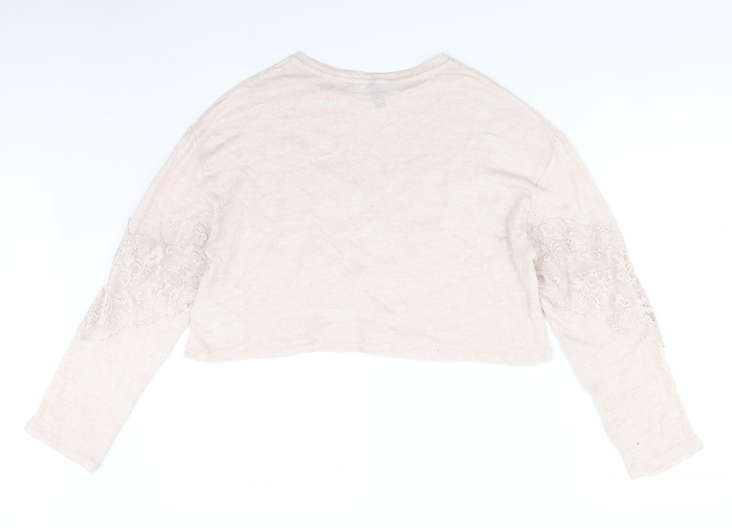 H&M Womens Pink   Pullover Jumper Size S