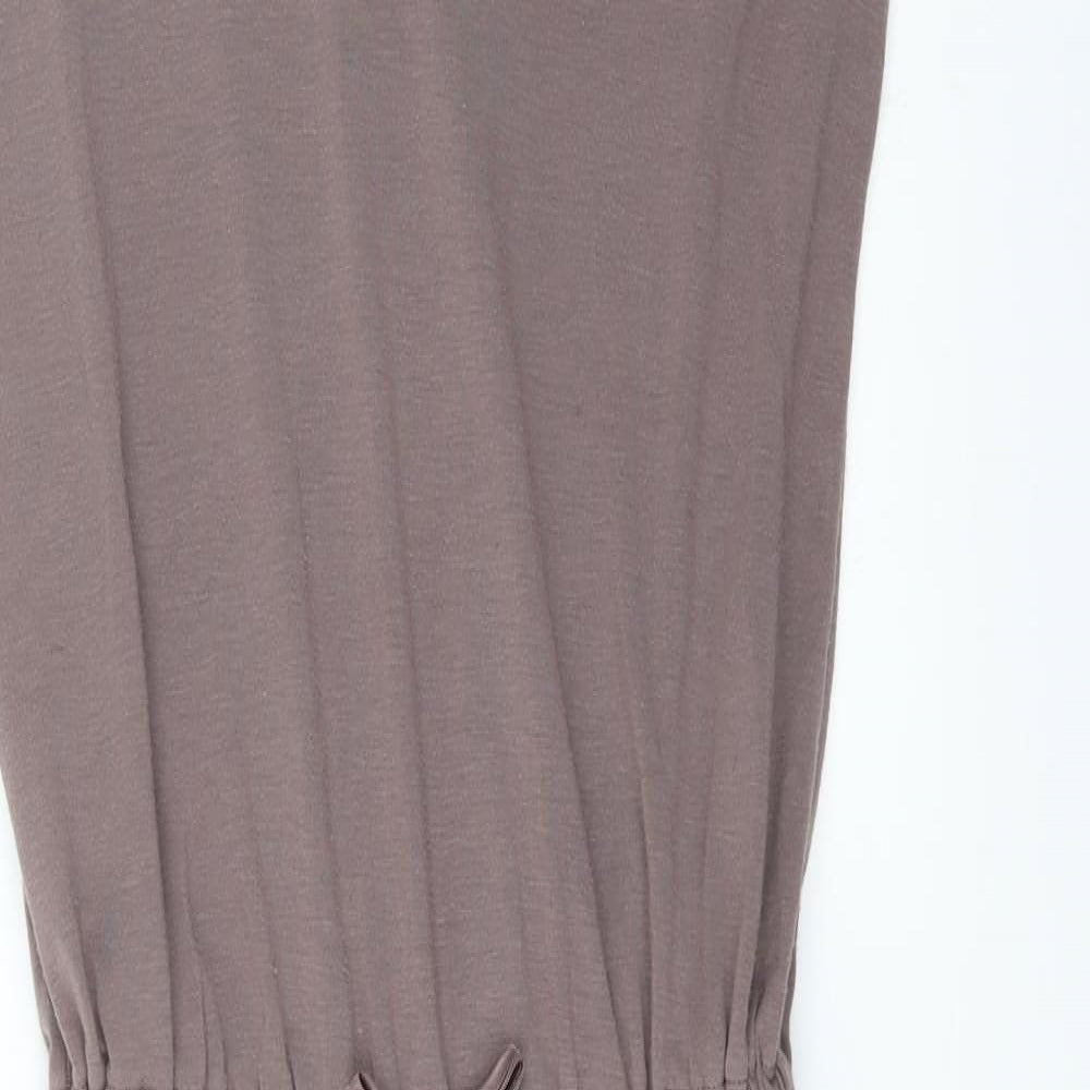 George Womens Brown   Jumpsuit One-Piece Size 8 L21 in