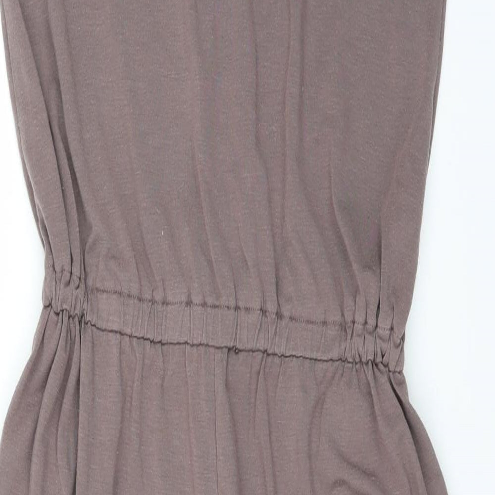 George Womens Brown   Jumpsuit One-Piece Size 8 L21 in