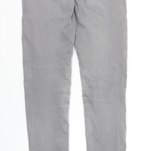DP Womens Grey  Denim Jegging Jeans Size 8 L28.5 in