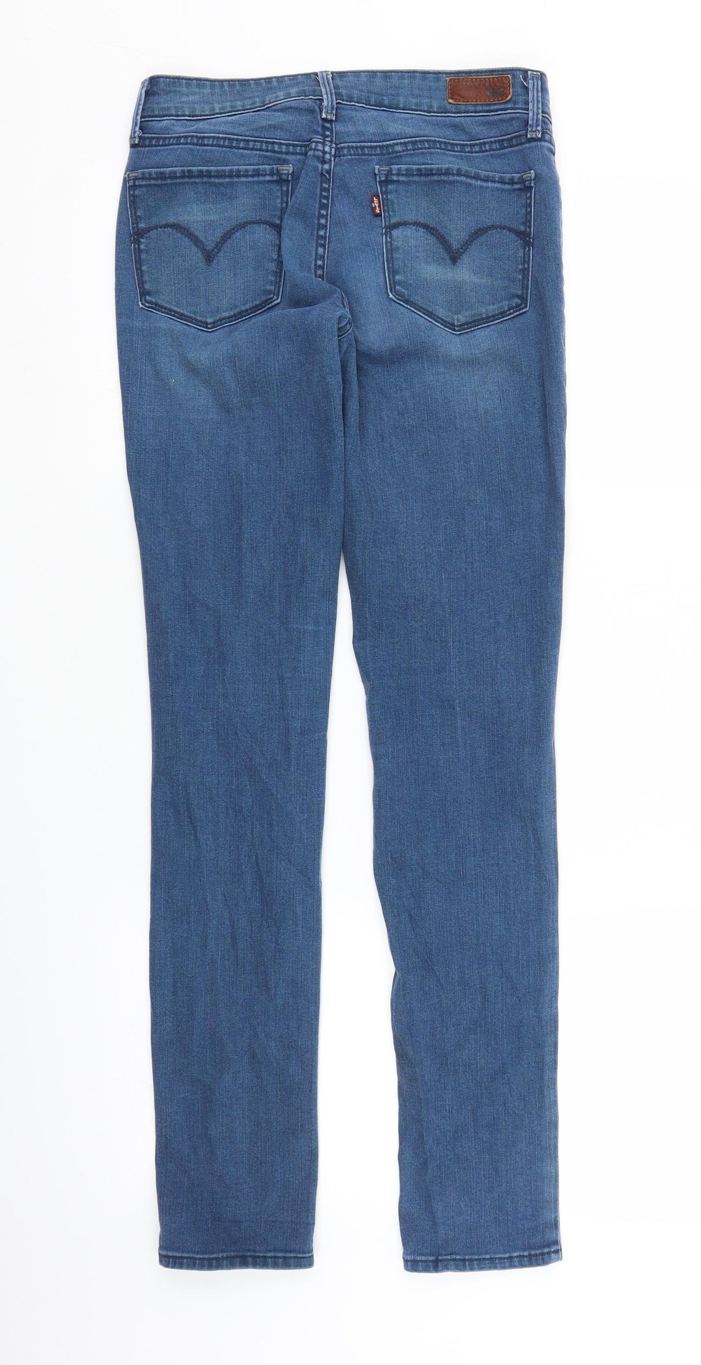 Levi's Womens Blue  Denim Skinny Jeans Size 27 in L30 in