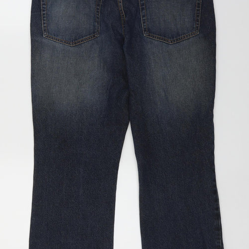 George Mens Blue  Denim Straight Jeans Size 34 in L27 in