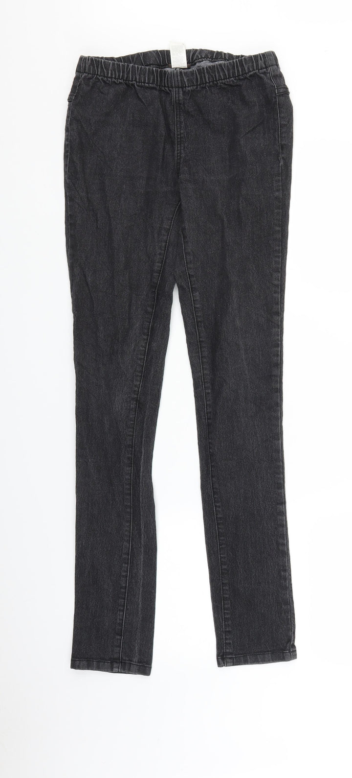 Pieces Womens Black Denim Jegging Jeans Size M L30 in