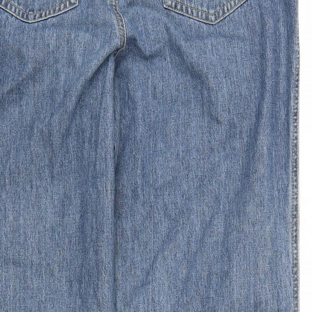 Orvis Womens Blue  Denim Straight Jeans Size 12 L27 in