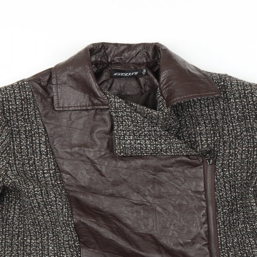 Adeline Womens Brown   Jacket  Size 14