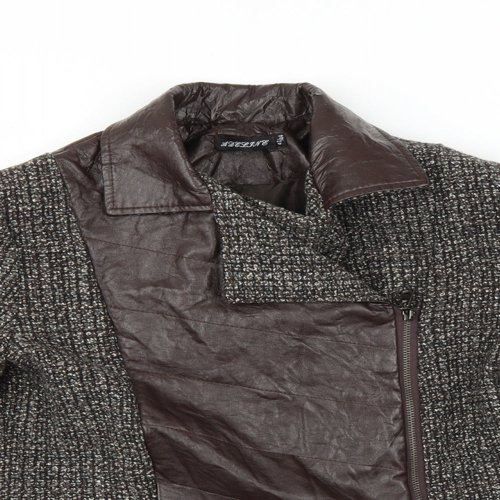 Adeline Womens Brown   Jacket  Size 14