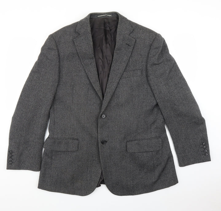Marks and Spencer Mens Grey   Jacket Suit Jacket Size 40