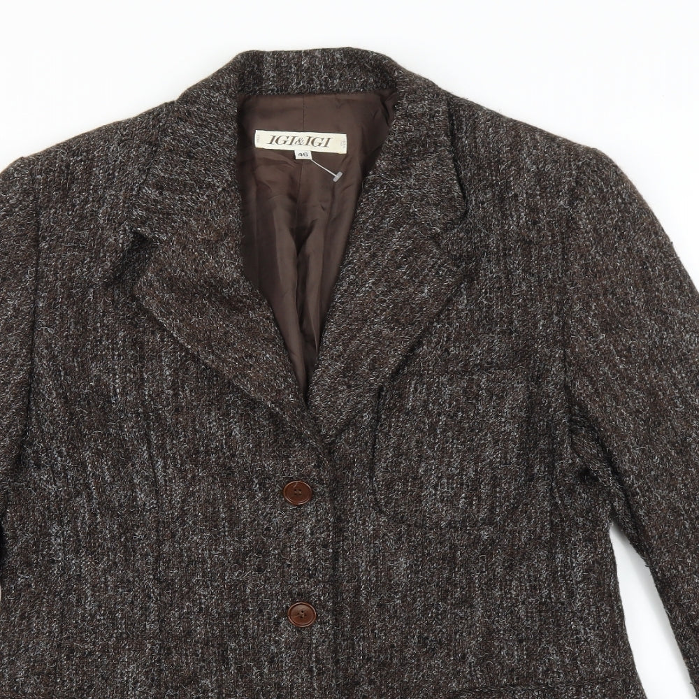 Igi & Igi Womens Brown   Jacket  Size 18