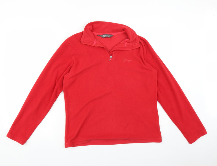 Hi Gear Womens Red Pullover Sweatshirt Size 12