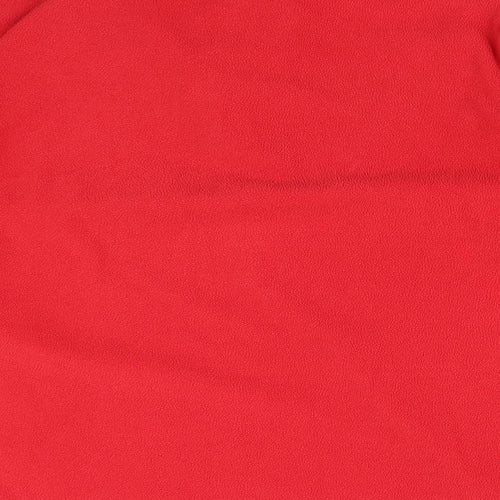 Hi Gear Womens Red   Pullover Sweatshirt Size 12