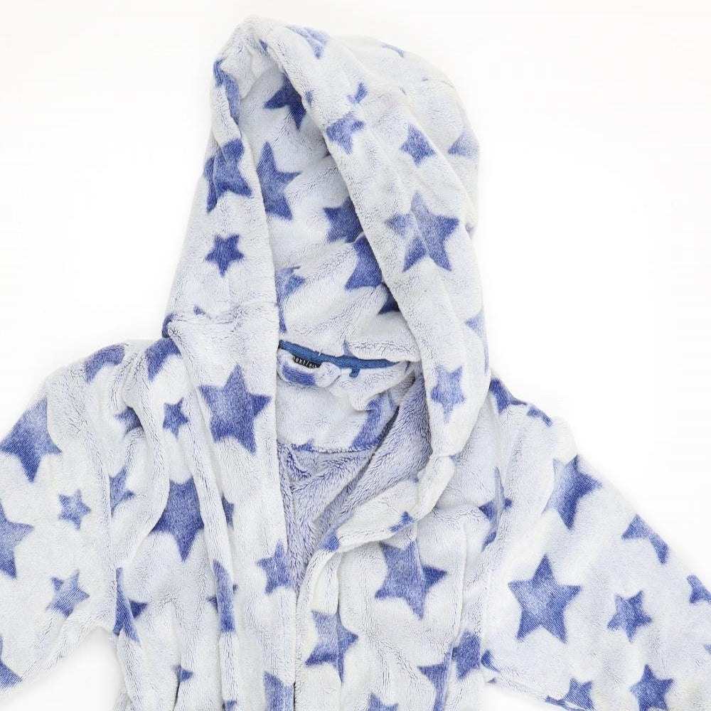 NEXT Boys Blue Solid   Gown Size 4-5 Years