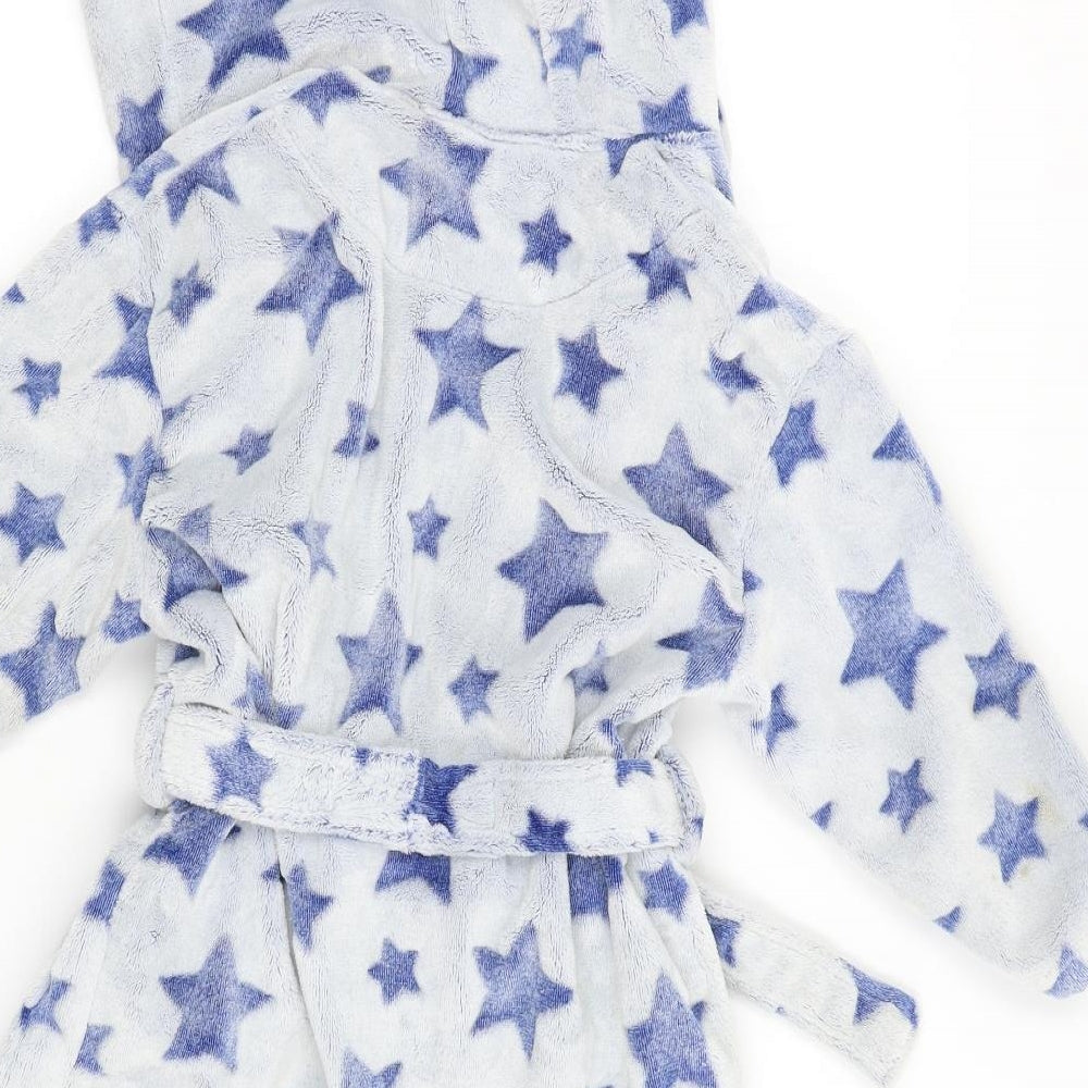 NEXT Boys Blue Solid   Gown Size 4-5 Years