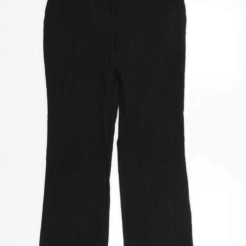 Dunnes Womens Black   Trousers  Size 10 L26 in