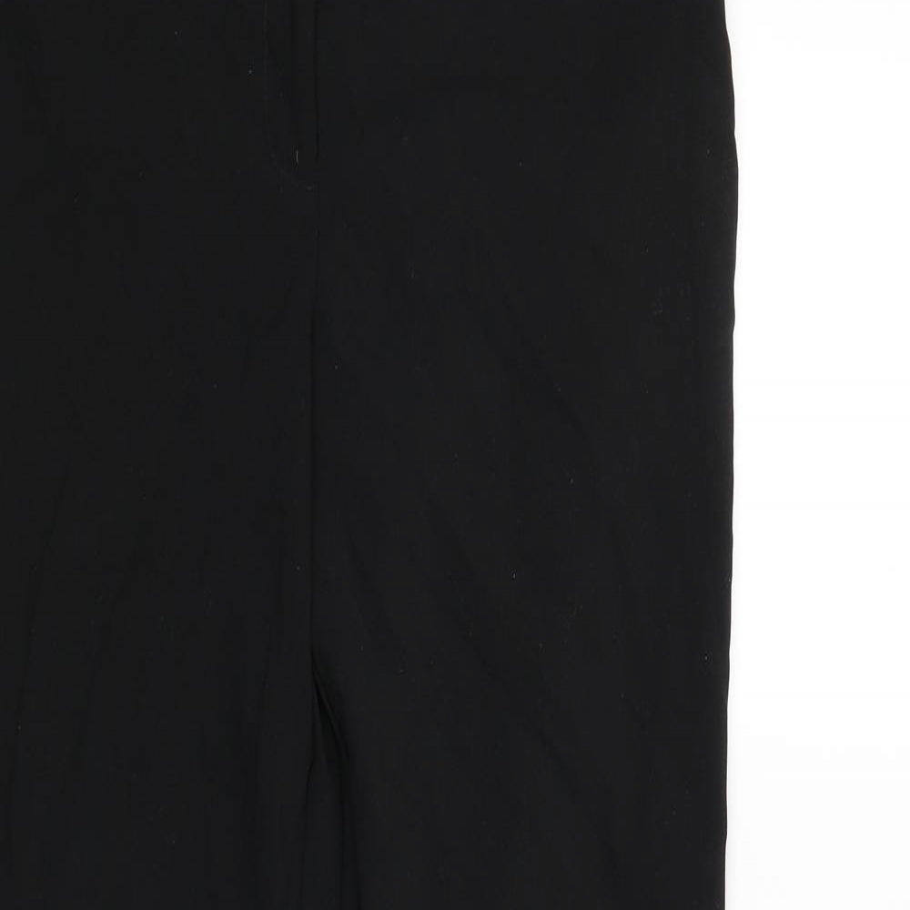 Dunnes Womens Black   Trousers  Size 10 L26 in