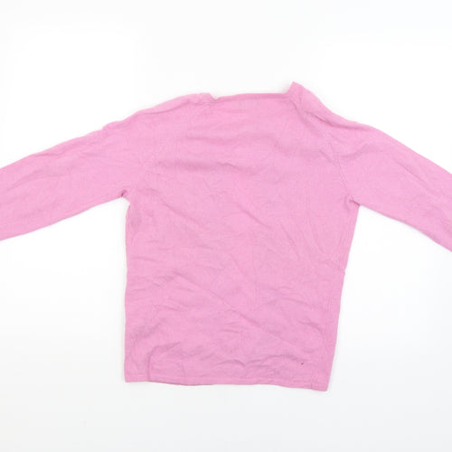 Debinhams Womens Pink Floral  Cardigan Jumper Size 12