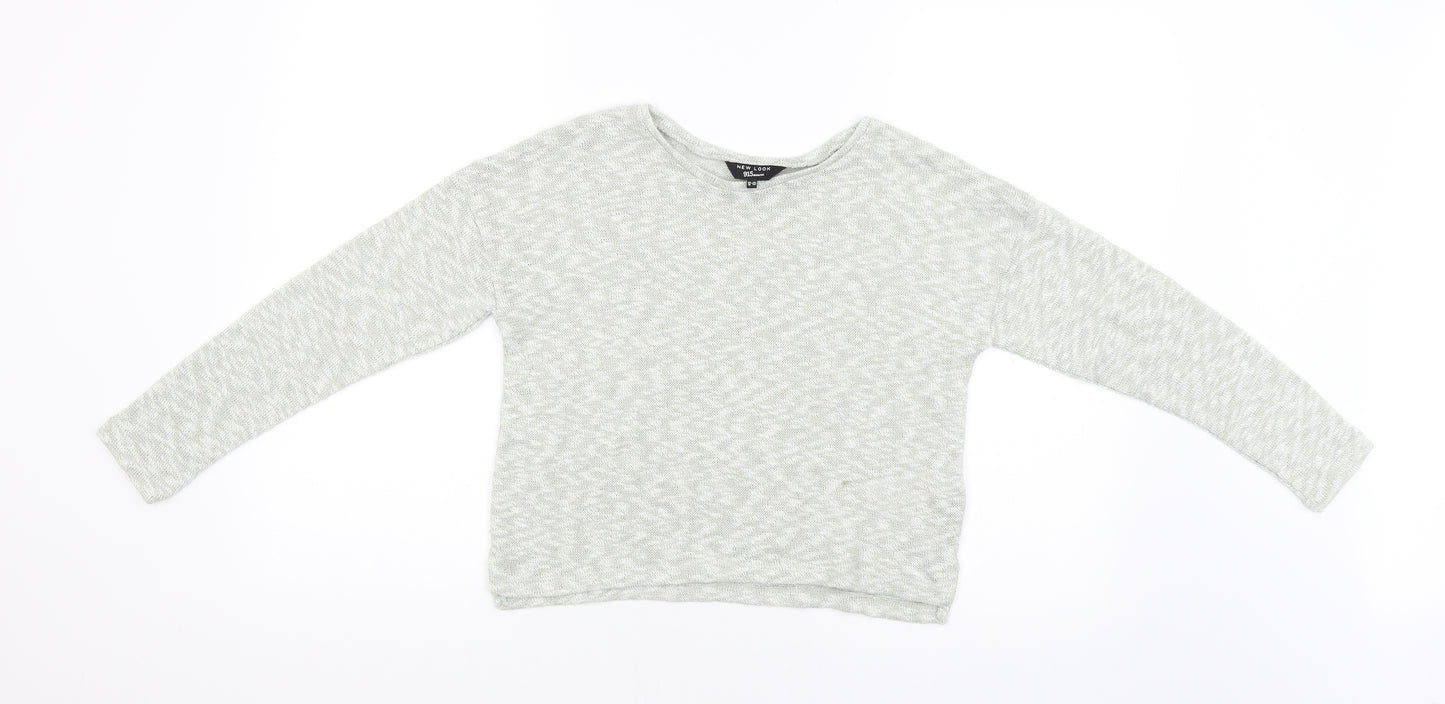 New Look Girls Green   Pullover Jumper Size 12-13 Years