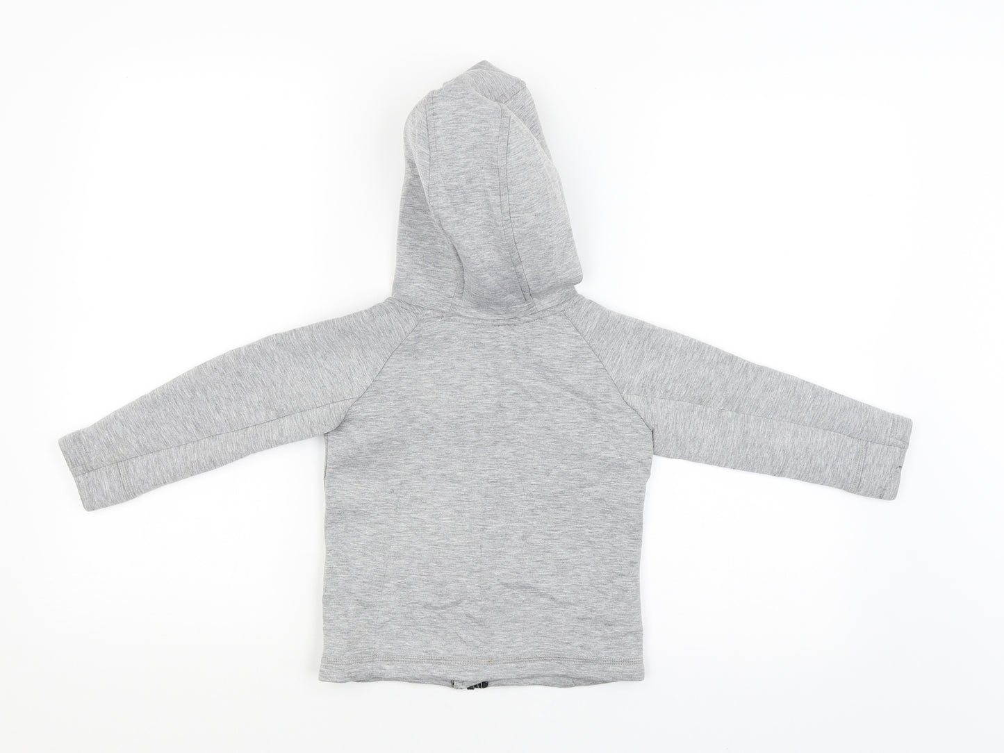 F&F Boys Grey   Full Zip Hoodie Size 2-3 Years