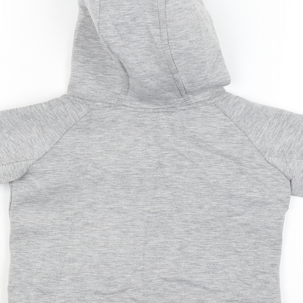 F&F Boys Grey   Full Zip Hoodie Size 2-3 Years