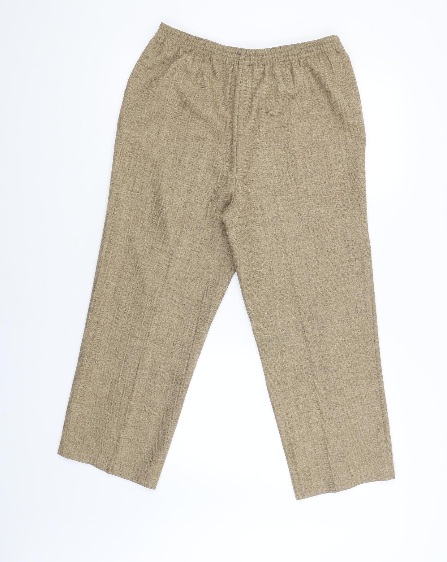 Marks and Spencer Womens Brown   Jegging Trousers Size 12 L23 in