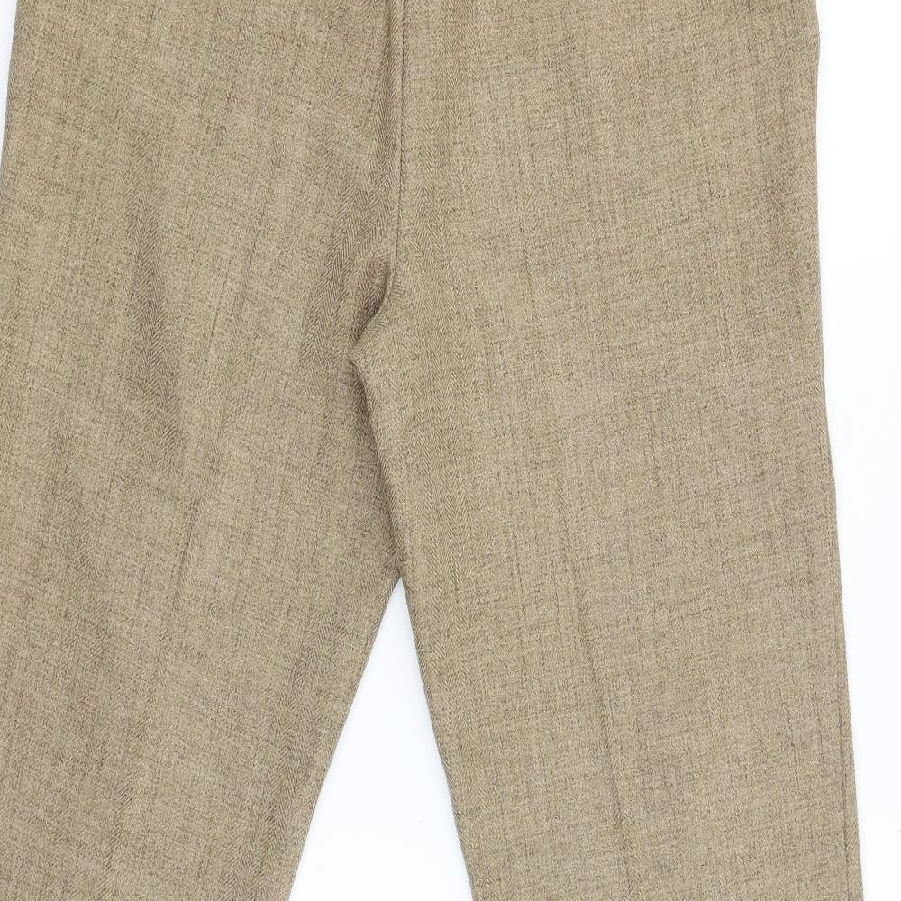 Marks and Spencer Womens Brown   Jegging Trousers Size 12 L23 in