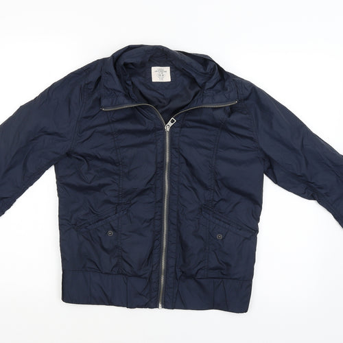 LOGG Womens Blue   Jacket Coat Size 38