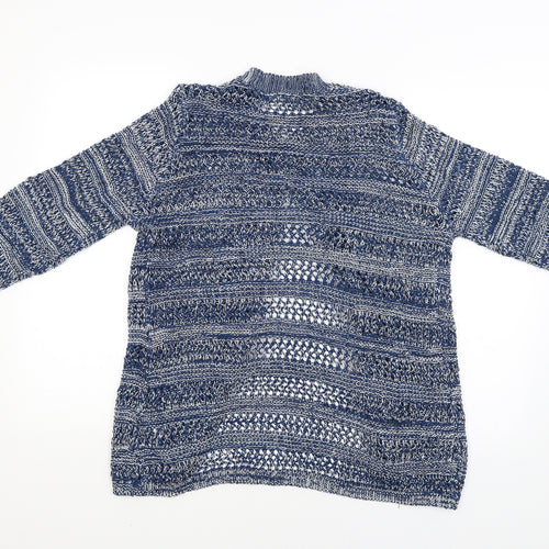 Isle Womens Blue   Cardigan Jumper Size 14