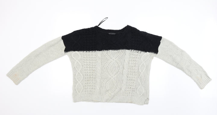 Dorothy Perkins Womens Beige   Pullover Jumper Size 10