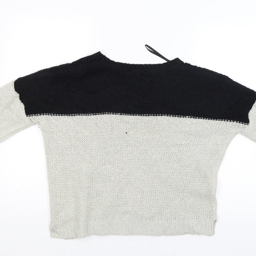 Dorothy Perkins Womens Beige   Pullover Jumper Size 10