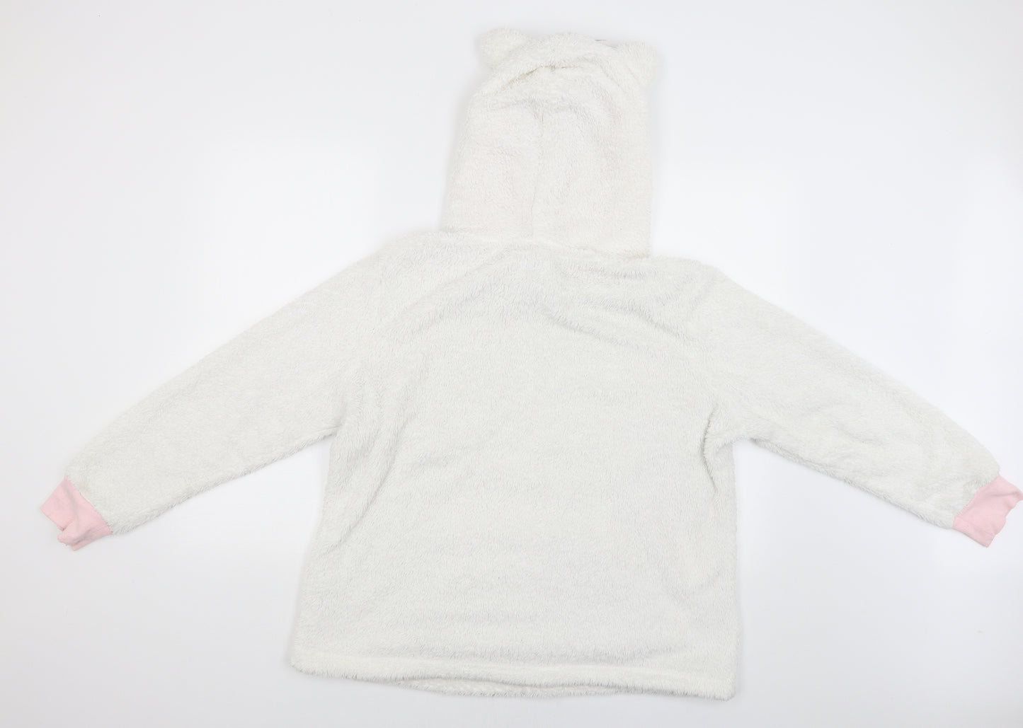 F&F Womens White   Pullover Hoodie Size 12