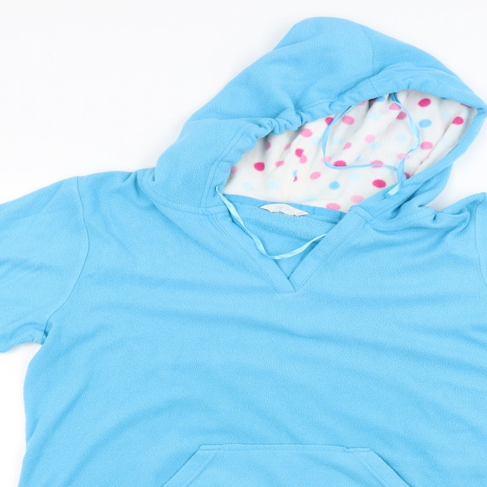 Good night  Womens Blue   Pullover Hoodie Size 16