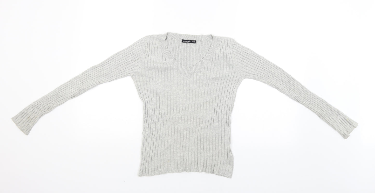 Atmosphere Womens Grey   Pullover Jumper Size 10