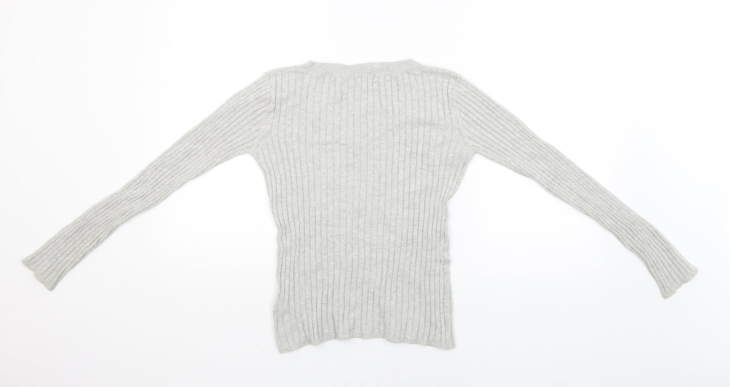 Atmosphere Womens Grey   Pullover Jumper Size 10