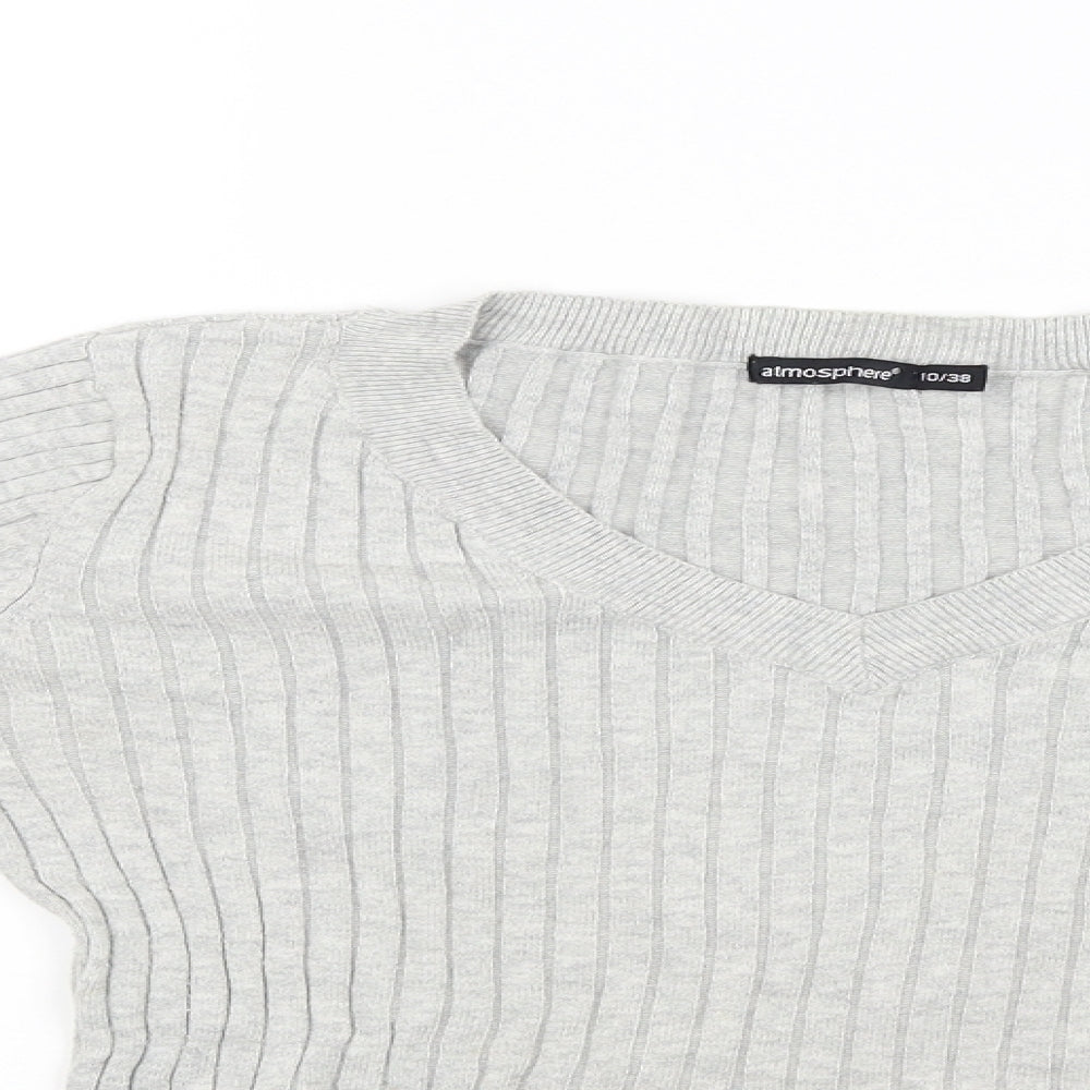 Atmosphere Womens Grey   Pullover Jumper Size 10