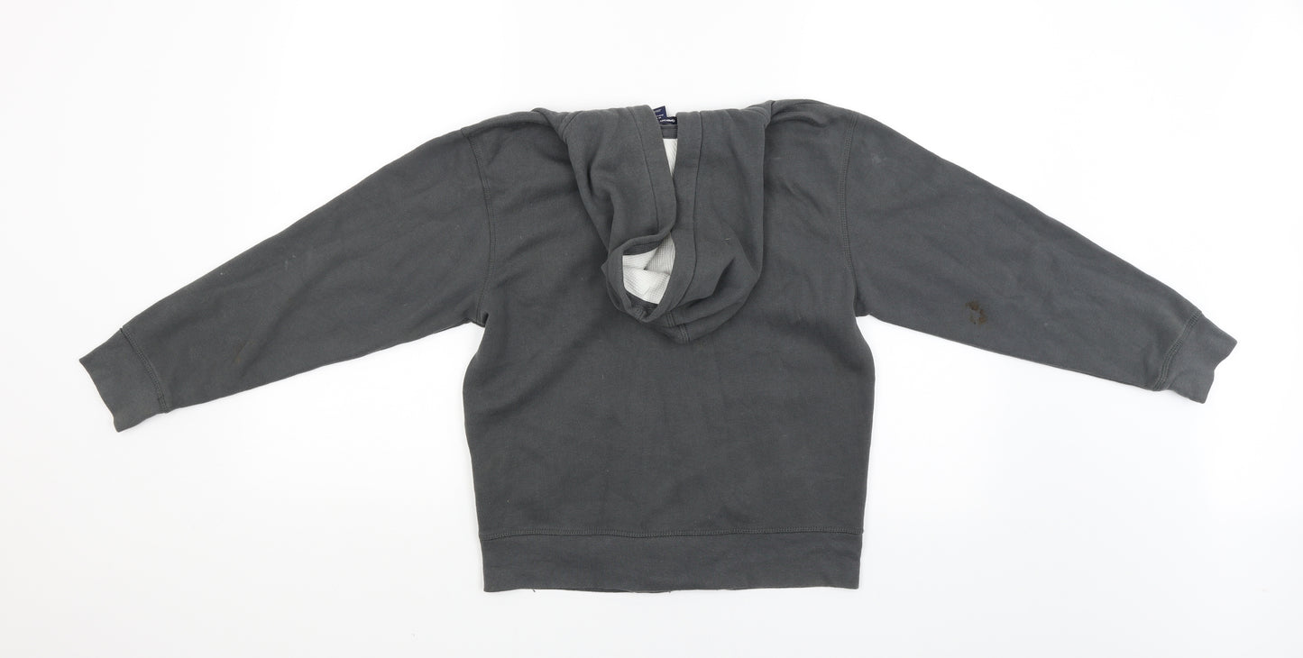 Gap Boys Grey   Full Zip Hoodie Size 10-11 Years