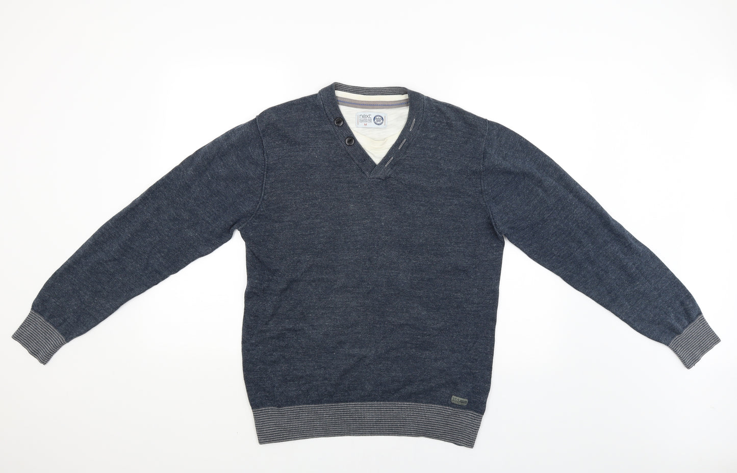 NEXT Mens Grey   Pullover Jumper Size M