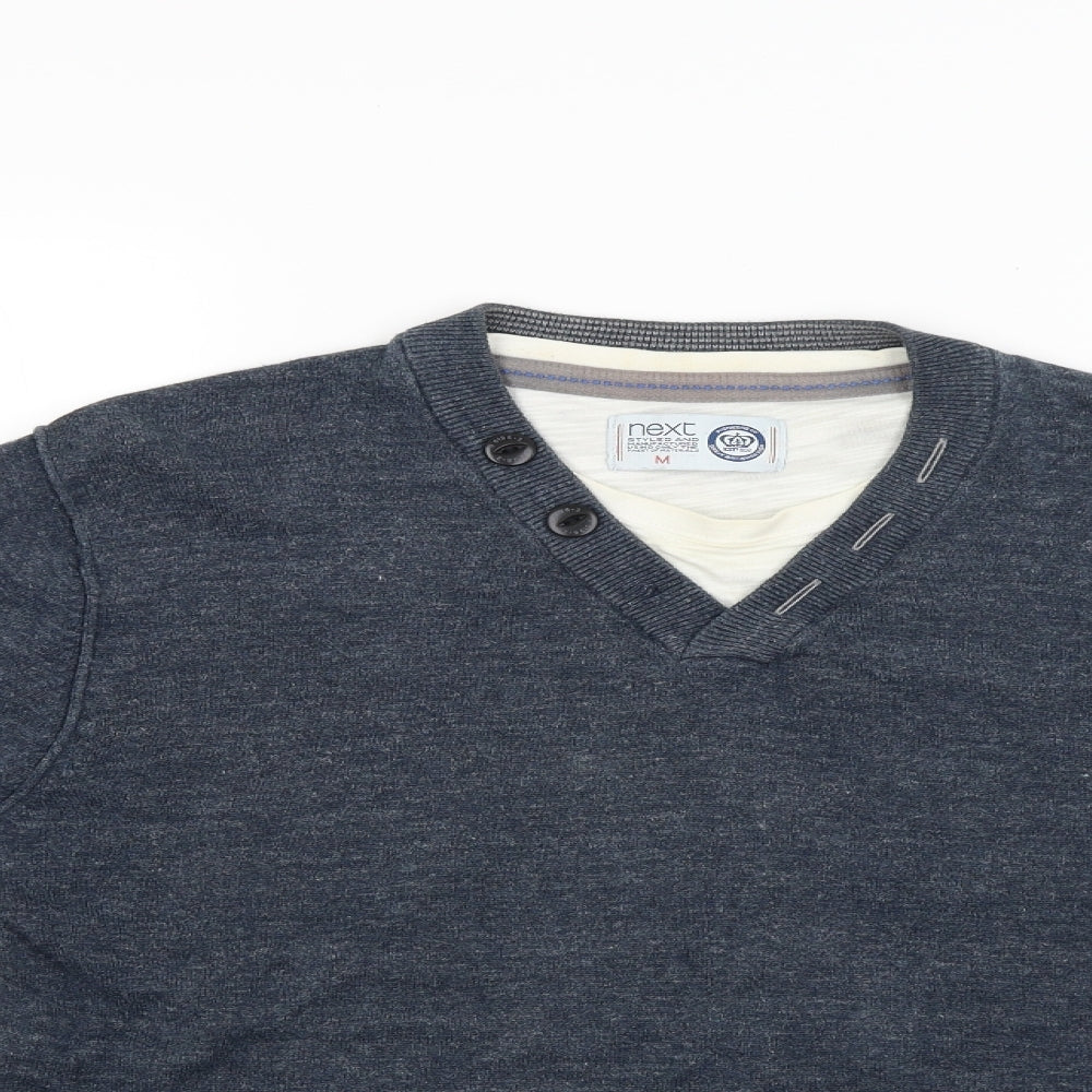 NEXT Mens Grey   Pullover Jumper Size M