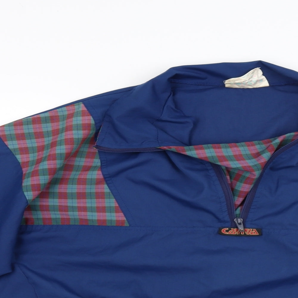 Caviva Mens Blue   Windbreaker Jacket Size 40