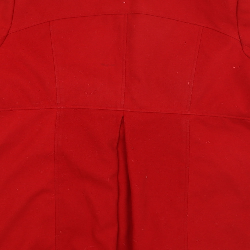 George Womens Red   Jacket Coat Size 22