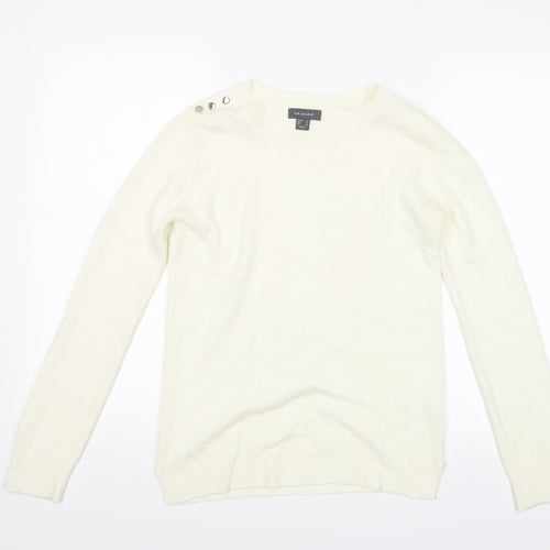 Primark Womens Ivory  Knit Pullover Jumper Size 8