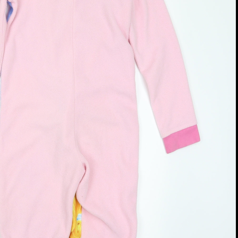 Disney Girls Pink Geometric  Top One Piece Size 5-6 Years  - Disney Princess