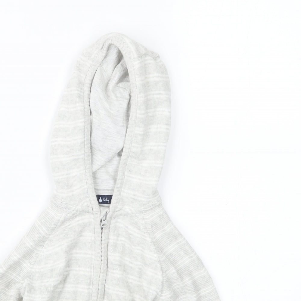 TU Boys Grey  Knit Jacket  Size 6-9 Months