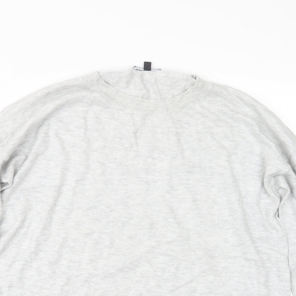 Warehouse Womens Grey  Knit Pullover Jumper Size 10