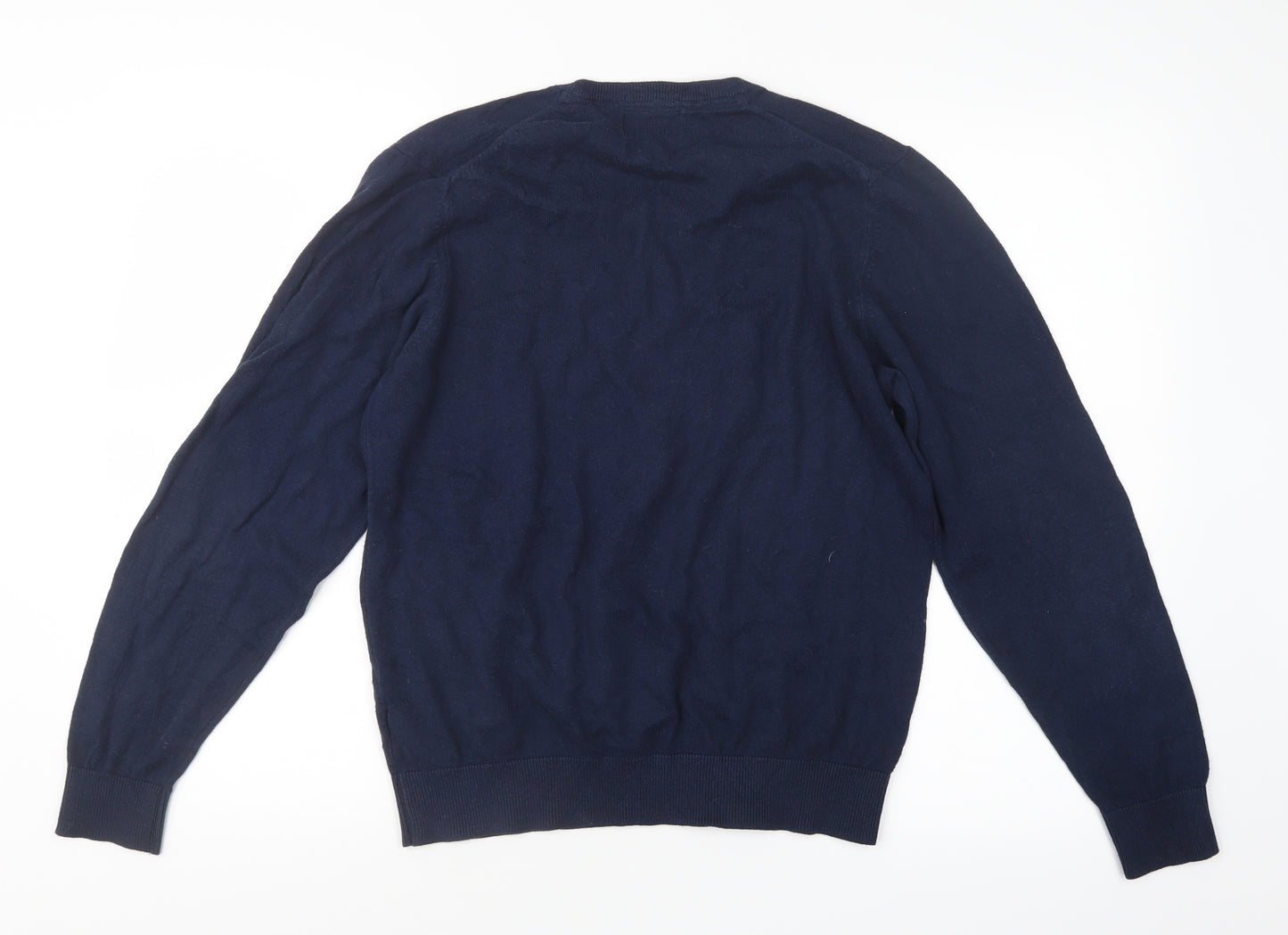 Marks and Spencer Mens Blue  Knit Pullover Jumper Size M